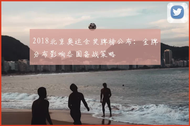 2018北京奥运会奖牌榜公布：金牌分布影响各国备战策略